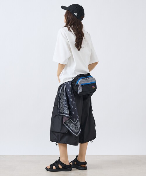 ABAHOUSE（アバハウス）の「【TAION / タイオン】 DOWN MILITALY KNEE LENGTH CARGO SHORTS ／ノンダウン ミリタリー カーゴショーツ ／ユニセックス 【WEB限定】（その他パンツ・メンズ・カーキ/ブラック・M/L）」の12枚目の写真