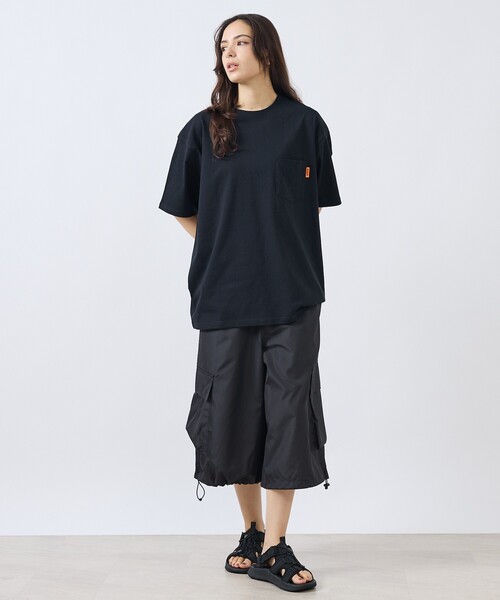 ABAHOUSE（アバハウス）の「【TAION / タイオン】 DOWN MILITALY KNEE LENGTH CARGO SHORTS ／ノンダウン ミリタリー カーゴショーツ ／ユニセックス 【WEB限定】（その他パンツ・メンズ・カーキ/ブラック・M/L）」の9枚目の写真