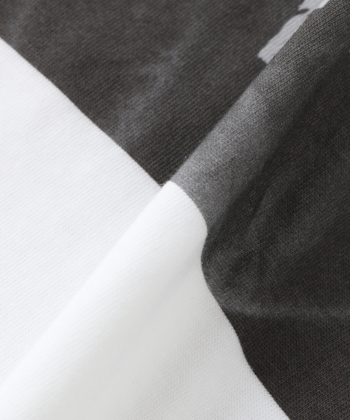 EDIFICE（エディフィス）の「THE C.CORD（ザ カルチャーコード）J.MORGAN BUFFALO Tシャツ（Tシャツ/カットソー・メンズ・ホワイト/ブラック・MEDIUM/LARGE）」の6枚目の写真