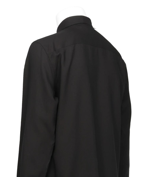 sulvam（サルバム）の「【sulvam/サルバム】左前タックレーヨンシャツ（シャツ/ブラウス・メンズ・ブラック/ホワイト・M）」の13枚目の写真