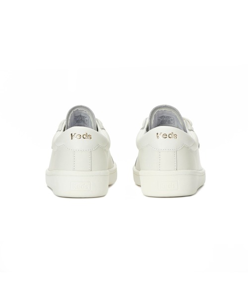 Keds（ケッズ）の「Keds ケッズ エース ツー レザー ホワイト（スニーカー・レディース・ホワイト・22.5cm/23.0cm/23.5cm/24.0cm/24.5cm/25.0cm）」の4枚目の写真