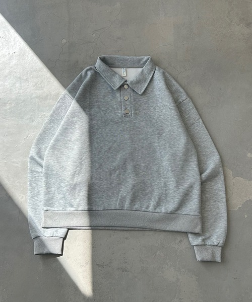 UNDERSTATEMENTs(アンダーステイトメント)の「【ユニセックス】シルバーボタンポロシャツ(ポロシャツ・メンズ・ブラック/シルバー・MEDIUM/LARGE)」の21枚目の写真