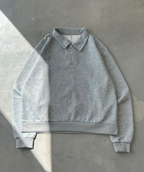 UNDERSTATEMENTs(アンダーステイトメント)の「【ユニセックス】シルバーボタンポロシャツ(ポロシャツ・メンズ・ブラック/シルバー・MEDIUM/LARGE)」の20枚目の写真