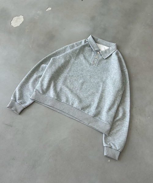 UNDERSTATEMENTs(アンダーステイトメント)の「【ユニセックス】シルバーボタンポロシャツ(ポロシャツ・メンズ・ブラック/シルバー・MEDIUM/LARGE)」の22枚目の写真