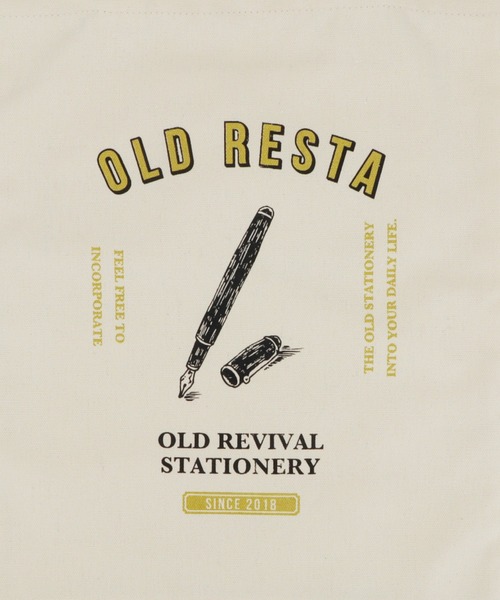BACKYARD FAMILY(バックヤードファミリー)の「Old Resta FLAT TOTE(トートバッグ・レディース・ホワイト系2/ホワイト系1/ホワイト系5/ホワイト系4・FREE)」の19枚目の写真