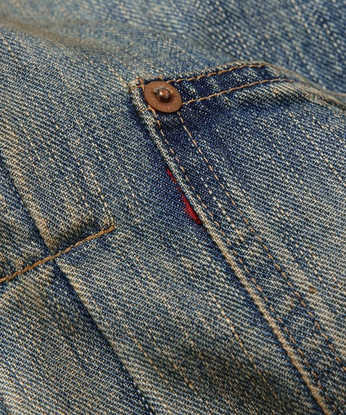 SUGARHILL（シュガーヒル）の「FADED MODERN DENIM JACKET（デニムジャケット・メンズ・インディゴブルー・1/2）」の10枚目の写真