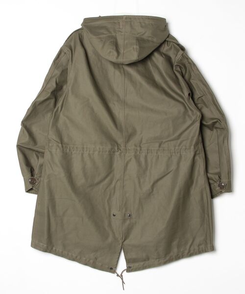 MILITARY（ミリタリー）の「WAIPER.inc 米軍 初期型 M-51 フィッシュテールパーカー コットンサテンモデル（モッズコート・メンズ・オリーブ/ブラック・M/XS/S/L）」の3枚目の写真