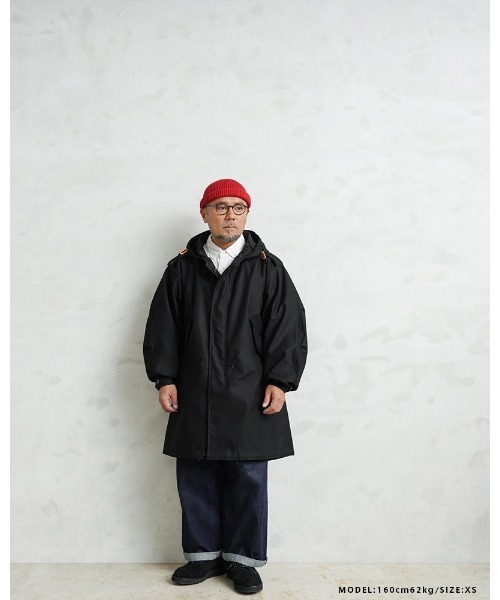 MILITARY（ミリタリー）の「WAIPER.inc 米軍 初期型 M-51 フィッシュテールパーカー コットンサテンモデル（モッズコート・メンズ・オリーブ/ブラック・M/XS/S/L）」の6枚目の写真