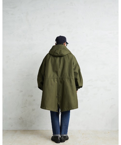 MILITARY（ミリタリー）の「WAIPER.inc 米軍 初期型 M-51 フィッシュテールパーカー コットンサテンモデル（モッズコート・メンズ・オリーブ/ブラック・M/XS/S/L）」の11枚目の写真