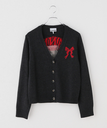 U by SPICK&SPAN（ユーバイスピックアンドスパン）の「GANNI / ガニー Graphic Wool Cardigan（カーディガン/ボレロ）」