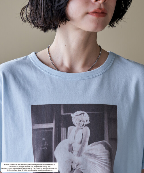 セール】マリリン・モンロー THE ICONIC SHOT プリントTシャツ（T