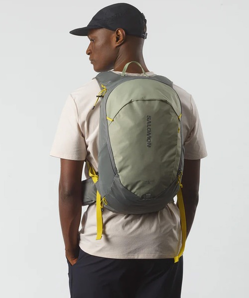 SALOMON(サロモン)の「SALOMON/サロモン バックパック TRAILBLAZER 20 トレイルブレイザー20L LC2182600/LC2462800(バックパック/リュック・メンズ・ブラック/グレー・FREE)」の4枚目の写真