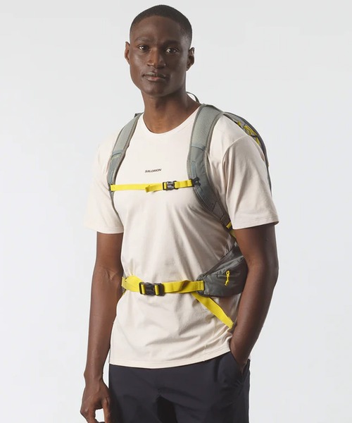 SALOMON(サロモン)の「SALOMON/サロモン バックパック TRAILBLAZER 20 トレイルブレイザー20L LC2182600/LC2462800(バックパック/リュック・メンズ・ブラック/グレー・FREE)」の5枚目の写真