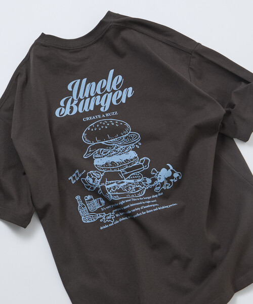 【専用出品】超特急 サイン入り tシャツ MUSIC BURGER 限定展開 ビッグシルエット バックプリント クルーネック Tシャツ