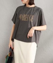MICA&DEAL（マイカ＆ディール）の「【WEB先行予約】[MICA&DEAL マイカアンドディール] 別注 ワイドシルエット MAREUGE プリントTシャツ（Tシャツ/カットソー）」