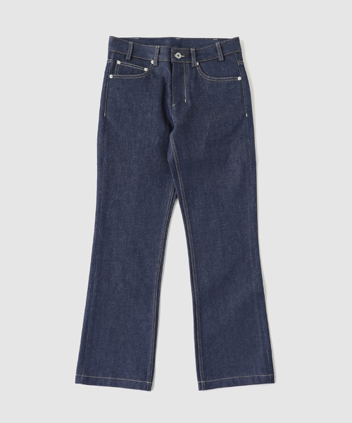 XLIM(エクスリム)の「XLIM / エクスリム EP.9 06 TROUSERS(デニムパンツ・メンズ・ブラック/ネイビー・SMALL/X-SMALL)」の2枚目の写真