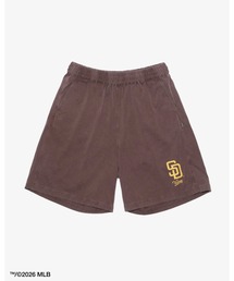 【本日限定受注】KEBOZ × MLB SAN DIEGO PADRES LOGO WASHED TENJIKU SHORTS