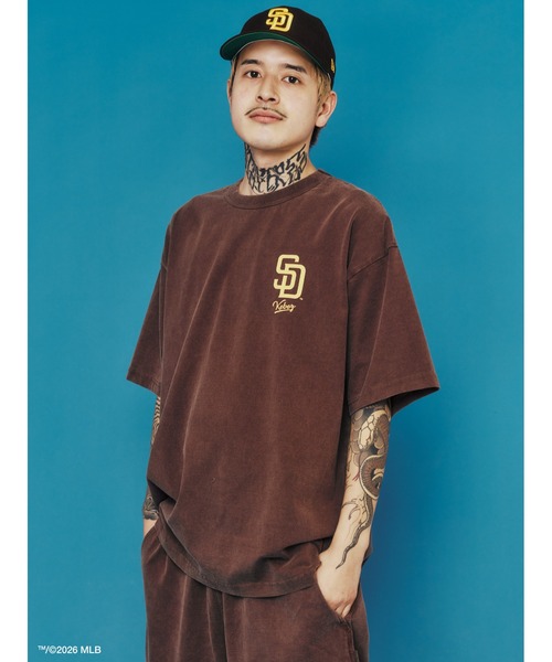 KEBOZ(ケボズ)の「KEBOZ × MLB SAN DIEGO PADRES LOGO WASHED TENJIKU SHORTS(その他パンツ・メンズ・ブラウン・2XL/XL/L/M/S)」の8枚目の写真