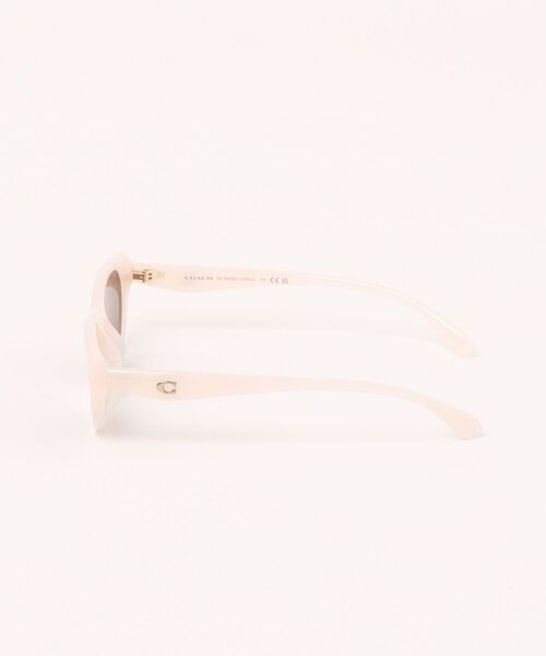 COACH（コーチ）の「【COACH/コーチ】スクエア サングラス HC8456D 579073 55 ホワイト（サングラス・レディース・ホワイト・FREE）」の2枚目の写真