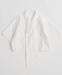希少 美品 MAISON SPECIAL 上質 ノースリーブ ブラウス ホワイト NEW ARRIVAL