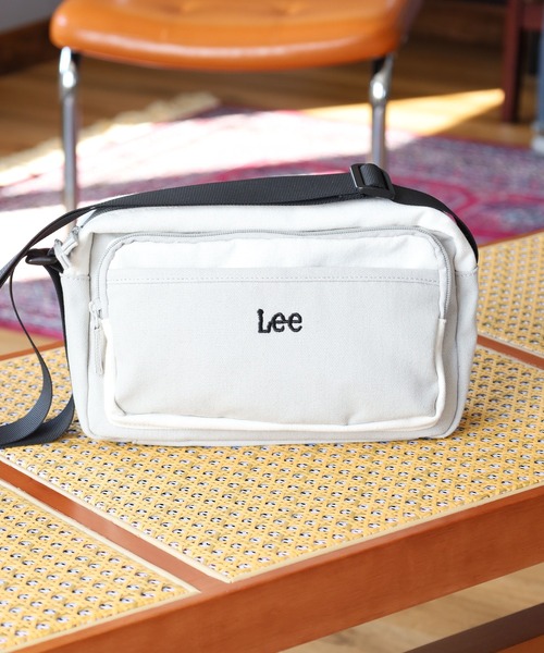 Lee(リー)の「LEE帆布スクエアショルダー(ショルダーバッグ・メンズ・ブラック/グレー・FREE)」の3枚目の写真