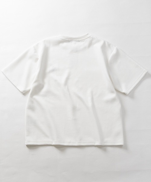 JOHN'S CLOSET(ジョンズクローゼット)の「【31】アソートデザインワンポイント刺しゅう半袖ポンチTシャツ ハチワレ/クロネコ/オバケ(Tシャツ/カットソー・メンズ・ホワイト系1/ホワイト系2/ホワイト系3/ブラック系2/ブラック系4/ホワイト系4/ブラック系1/ブラック系3・MEDIUM/LARGE)」の16枚目の写真
