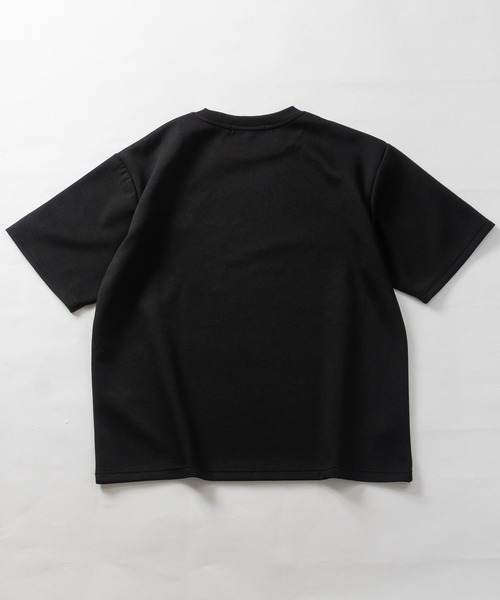 JOHN'S CLOSET(ジョンズクローゼット)の「【31】アソートデザインワンポイント刺しゅう半袖ポンチTシャツ ハチワレ/クロネコ/オバケ(Tシャツ/カットソー・メンズ・ホワイト系1/ホワイト系2/ホワイト系3/ブラック系2/ブラック系4/ホワイト系4/ブラック系1/ブラック系3・MEDIUM/LARGE)」の18枚目の写真
