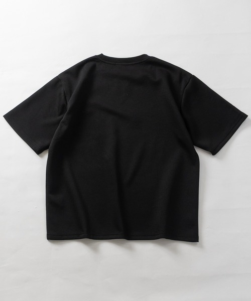 JOHN'S CLOSET(ジョンズクローゼット)の「【31】アソートデザインワンポイント刺しゅう半袖ポンチTシャツ ハチワレ/クロネコ/オバケ(Tシャツ/カットソー・メンズ・ホワイト系1/ホワイト系2/ホワイト系3/ブラック系2/ブラック系4/ホワイト系4/ブラック系1/ブラック系3・MEDIUM/LARGE)」の22枚目の写真