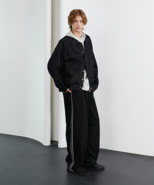 NOUN(ノウン)の「track sweat pants (black)(その他パンツ・メンズ・その他・1/2/0)」の4枚目の写真