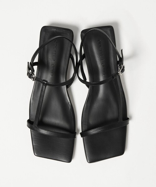 ODETTE E ODILE（オデットエオディール）の「アシンメトリーライン サンダル20↑（サンダル・レディース・シルバー/ホワイト/ブラック・25cm/24.5cm/24cm/23.5cm/23cm/22.5cm/22cm）」の15枚目の写真