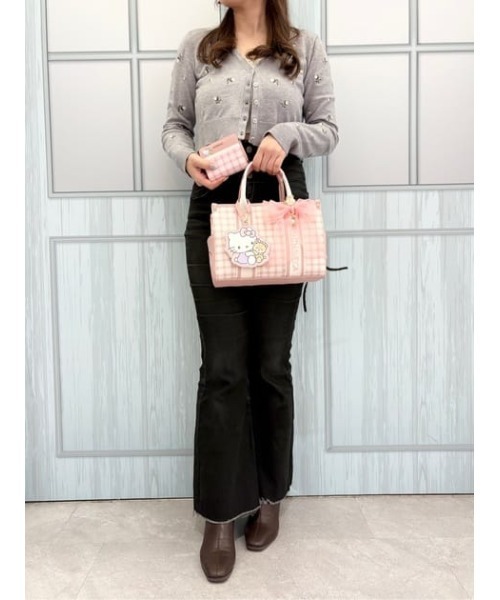 SAMANTHAVEGA(サマンサベガ)の「「ハローキティ」コラボコレクション ハンドバッグ(ハンドバッグ・レディース・ピンク・FREE)」の9枚目の写真