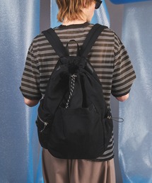 MAISON SPECIAL（メゾンスペシャル）の「《UNISEX》Nylon Knapsack/ナイロンナップリュック【MAISON SPECIAL/メゾンスペシャル】（バックパック/リュック）」