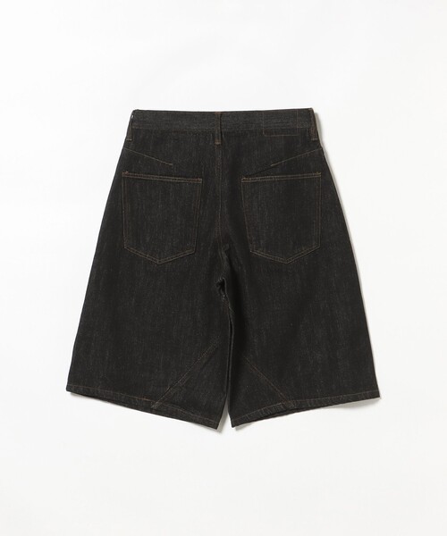 BEAMS HEART(ビームスハート)の「【7/9値下げ】デニムライク カーブバギー ショートパンツ(その他パンツ・メンズ・ブラック/ネイビー・MEDIUM/LARGE/SMALL)」の12枚目の写真