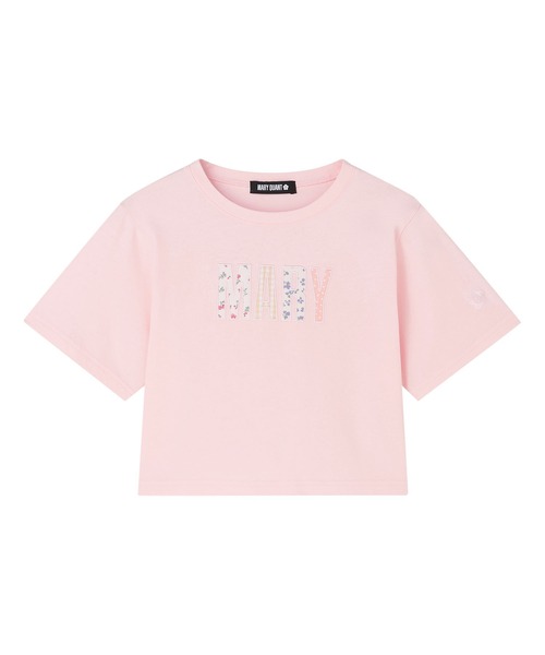 マリークワント　Tシャツ　ピンク　限定品 MARY QUANT（マリークヮント） tシャツ マリークワント ベーシックロゴ