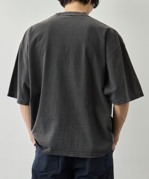 is-ness（イズネス）の「【is-ness/イズネス】LOGO T-SHIRT（Tシャツ/カットソー・メンズ・ブラック/グレー/ホワイト・L/M）」の6枚目の写真