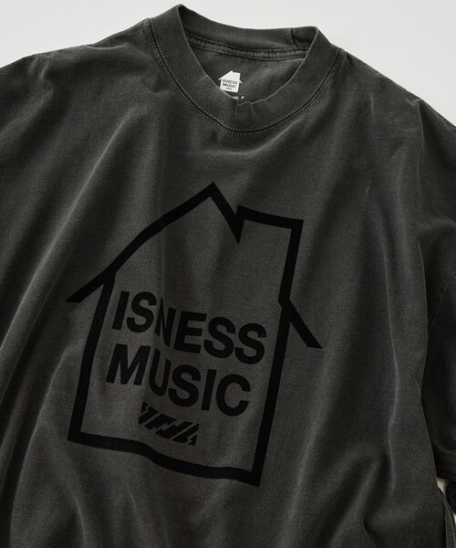 is-ness（イズネス）の「【is-ness/イズネス】LOGO T-SHIRT（Tシャツ/カットソー・メンズ・ブラック/グレー/ホワイト・L/M）」の10枚目の写真