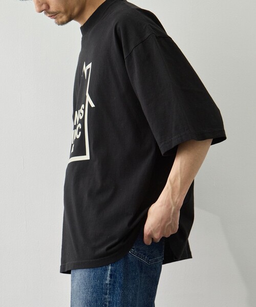 is-ness（イズネス）の「【is-ness/イズネス】LOGO T-SHIRT（Tシャツ/カットソー・メンズ・ブラック/グレー/ホワイト・L/M）」の13枚目の写真