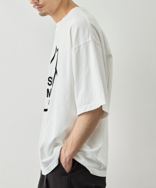 is-ness（イズネス）の「【is-ness/イズネス】LOGO T-SHIRT（Tシャツ/カットソー・メンズ・ブラック/グレー/ホワイト・L/M）」の20枚目の写真