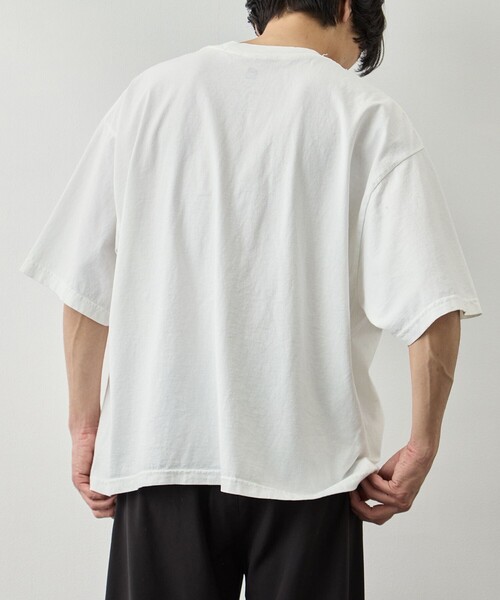 is-ness（イズネス）の「【is-ness/イズネス】LOGO T-SHIRT（Tシャツ/カットソー・メンズ・ブラック/グレー/ホワイト・L/M）」の21枚目の写真