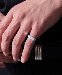 【MAISON CLUB】Square Bar Ring Silver925 KUN