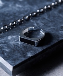 MAISON CLUB（メゾンクラブ）の「【MAISON CLUB】Square Bar Ring Silver925 KUN（リング）」