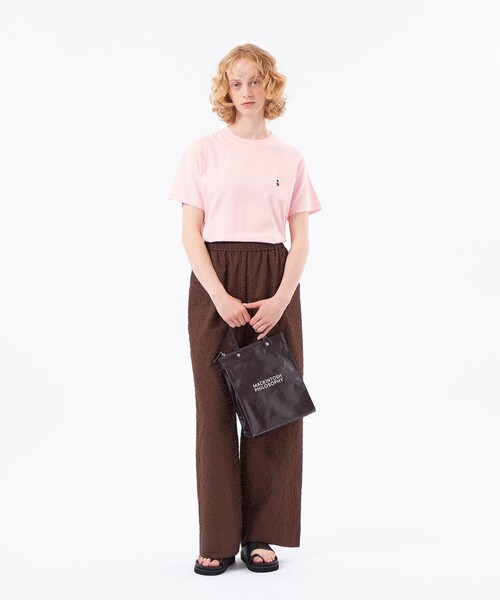 MACKINTOSH PHILOSOPHY(マッキントッシュ フィロソフィー)の「【WEB&一部店舗限定】バッキンガムベア ワッペンTシャツ(Tシャツ/カットソー・レディース・ピンク系その他2/ダークネイビー/ブルー/オフホワイト/ベージュ/ブラック・38)」の15枚目の写真