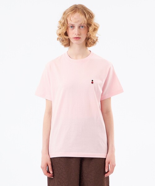 MACKINTOSH PHILOSOPHY(マッキントッシュ フィロソフィー)の「【WEB&一部店舗限定】バッキンガムベア ワッペンTシャツ(Tシャツ/カットソー・レディース・ピンク系その他2/ダークネイビー/ブルー/オフホワイト/ベージュ/ブラック・38)」の19枚目の写真