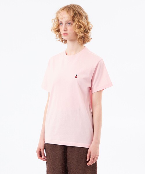MACKINTOSH PHILOSOPHY(マッキントッシュ フィロソフィー)の「【WEB&一部店舗限定】バッキンガムベア ワッペンTシャツ(Tシャツ/カットソー・レディース・ピンク系その他2/ダークネイビー/ブルー/オフホワイト/ベージュ/ブラック・38)」の20枚目の写真