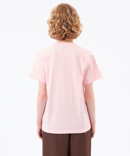 MACKINTOSH PHILOSOPHY(マッキントッシュ フィロソフィー)の「【WEB&一部店舗限定】バッキンガムベア ワッペンTシャツ(Tシャツ/カットソー・レディース・ピンク系その他2/ダークネイビー/ブルー/オフホワイト/ベージュ/ブラック・38)」の21枚目の写真