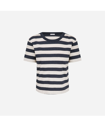 LANGER（ランガー）の「[PLC] bind striped t-shirt（Tシャツ/カットソー）」