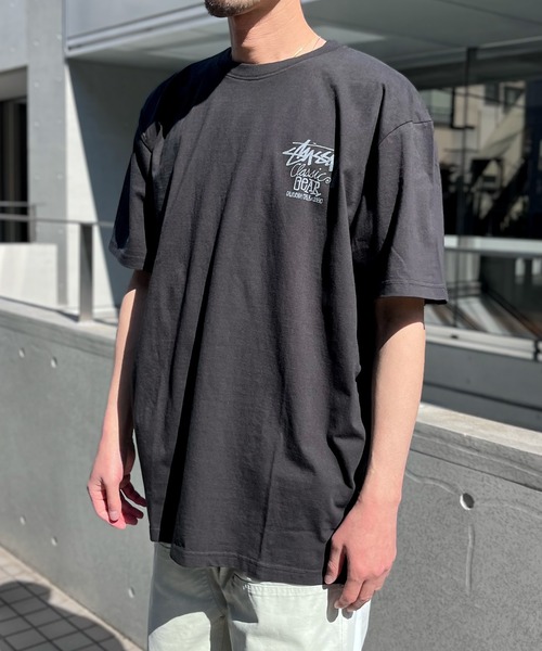 セール】【STUSSY】ステューシー CLASSIC GEAR HALF T-SHIRTS ロゴ