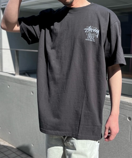 STUSSY(ステューシー)の「【STUSSY】ステューシー CLASSIC GEAR HALF T-SHIRTS ロゴ 半袖 Tシャツ(Tシャツ/カットソー・メンズ・ブラック/ホワイト・M/XL/L)」の8枚目の写真