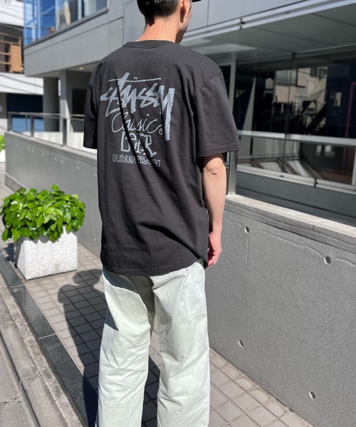 STUSSY】ステューシー CLASSIC GEAR HALF T-SHIRTS ロゴ 半袖 Tシャツ