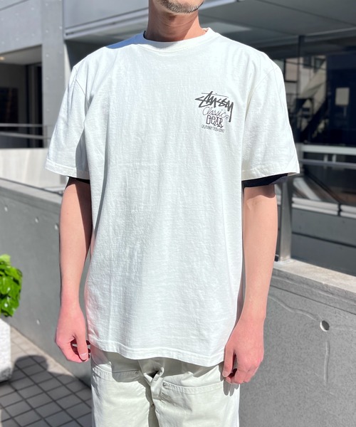 STUSSY(ステューシー)の「【STUSSY】ステューシー CLASSIC GEAR HALF T-SHIRTS ロゴ 半袖 Tシャツ(Tシャツ/カットソー・メンズ・ブラック/ホワイト・M/XL/L)」の6枚目の写真